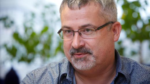 Předseda Českomoravského odborového svazu František Dobšík