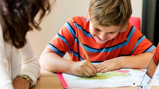 Školní docházka je v Německu povinná a zdarma, obvyklá délka základního vzdělání je 10 let. Přihláška na univerzitu je podmíněna nejméně 12 třídami. Domácí vzdělávání zakazuje zákon (ilustrační fotografie).