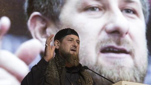 Čečenský prezident Ramzan Kadyrov.