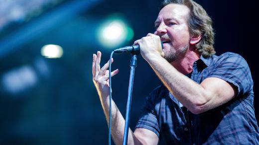 Zpěvák Pearl Jam Eddie Vedder
