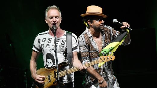 Sting a Shaggy na koncertě v Itálii