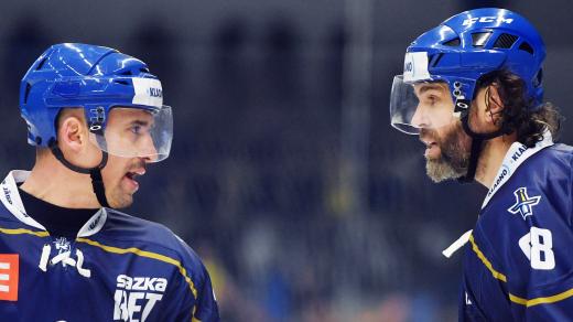 Tomáš Plekanec a Jaromír Jágr