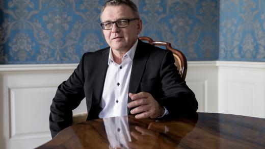 Ministr kultruy Lubomír Zaorálek.