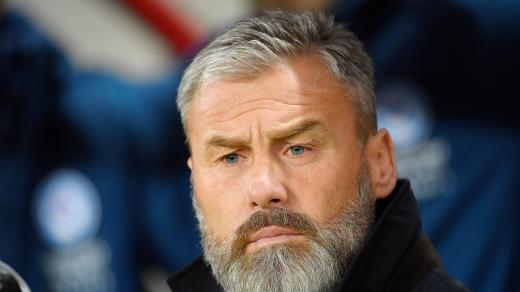 Trenér Baníku Ostrava Pavel Hapal