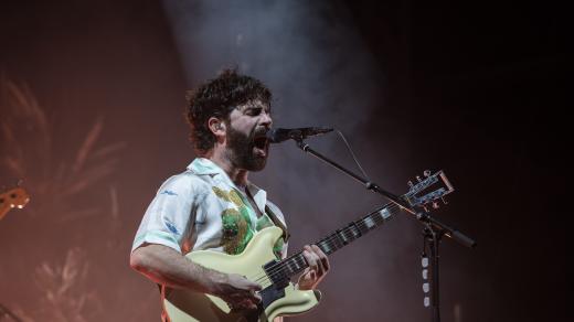 Frontman kapely Foals Yannis Philippakis