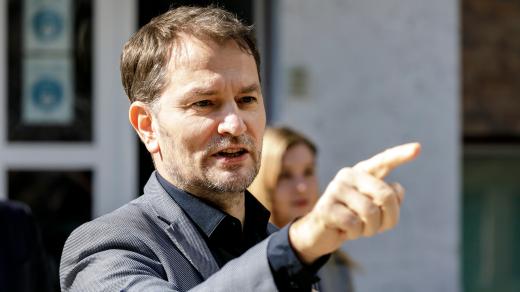 Slovenský ministr financí Igor Matovič