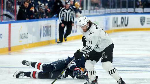 Lukáš Sedlák v dresu Čeljabinsku