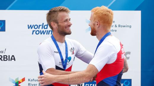 Jiří Šimánek (vlevo) a Miroslav Vraštil