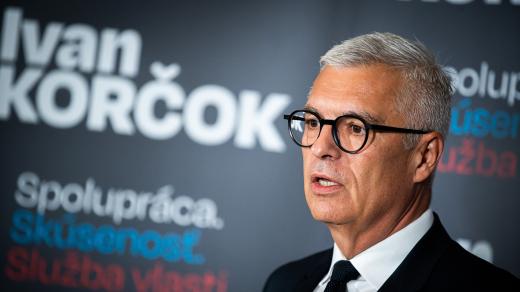 Exministr zahraničí Ivan Korčok oznámil kandidaturu na prezidenta Slovenska