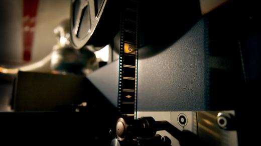 Promítací kabina, kino, Městské divadlo, Karlovy Vary