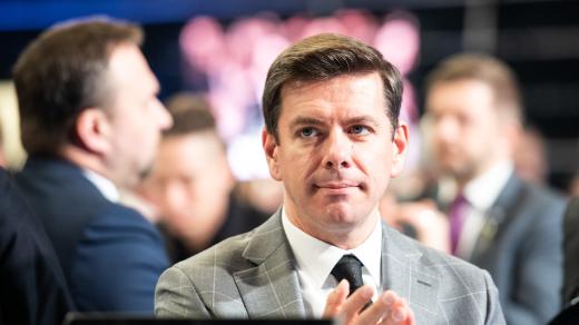 Jan Skopeček na sjezdu ODS.