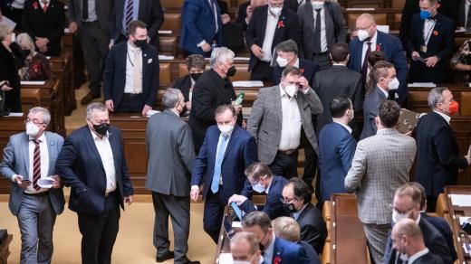 Poslanci v Poslanecké sněmovně
