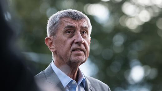Andrej Babiš po schůzce v Lánech.