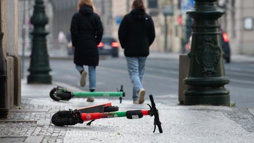 koloběžky, ilustrační foto