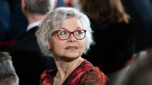Daniela Kovářová na inauguraci Petra Pavla