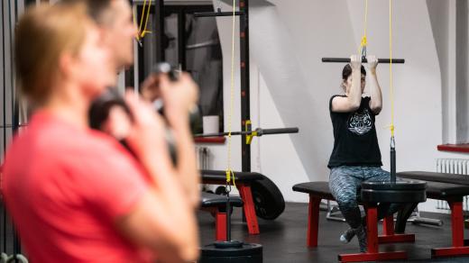 Posilovna, ilustrační foto