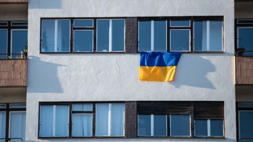 ukrajinská vlajka