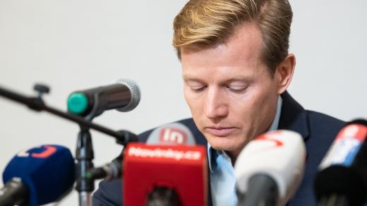 Bohemia Energy, tisková konference Jiřího Písaříka.