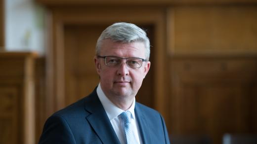 Karel Havlíček, ministr průmyslu a obchodu.