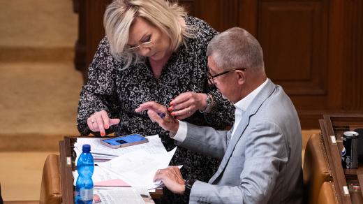 Andrej Babiš a Alena Schillerová
