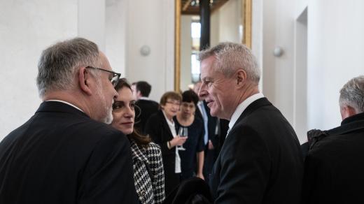 Petr Kolář na inauguraci Petra Pavla