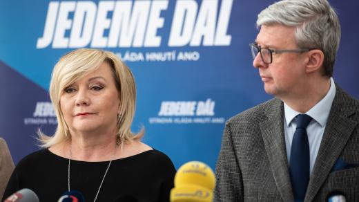 Alena Schillerová a Karel Havlíček