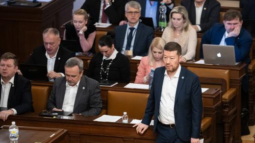 Tomio Okamura (SPD) v Poslanecké sněmovně ČR