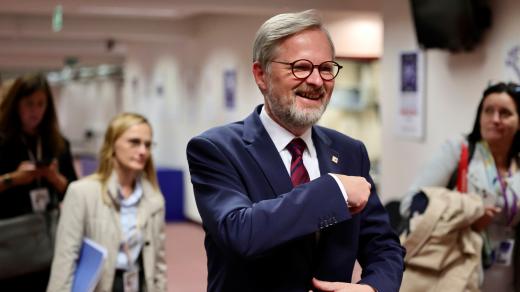 Petr Fiala na summitu Evropské unie 21.10.2022