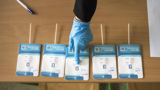 Testování žáků na covid-19, testy Lepu Medical