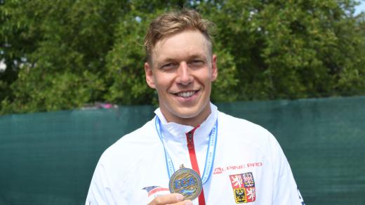 Tomáš Rak se svou bronzovou medailí