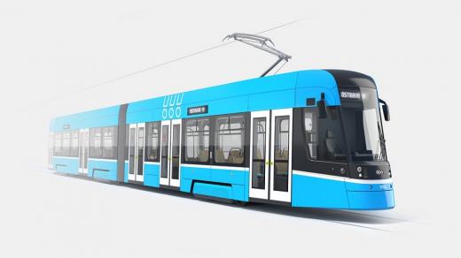 Nové tramvaje v Ostravě