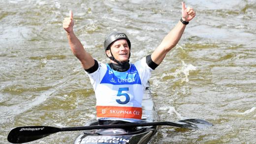 Kajakář Vít Přindiš