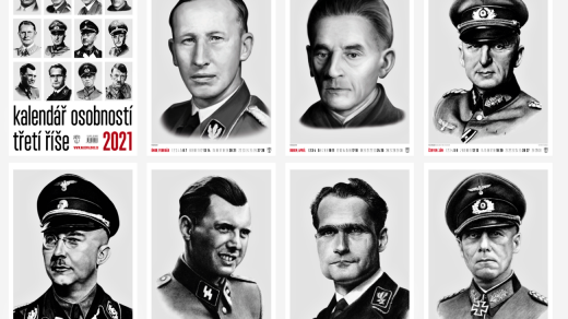 Nakladatelství Naše vojsko vydalo kalendář osobností třetí říše na rok 2021