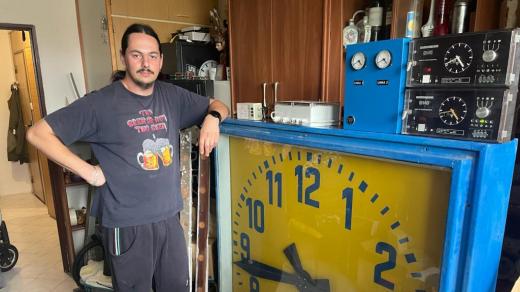 Sběratel hodin Michal Surmaj