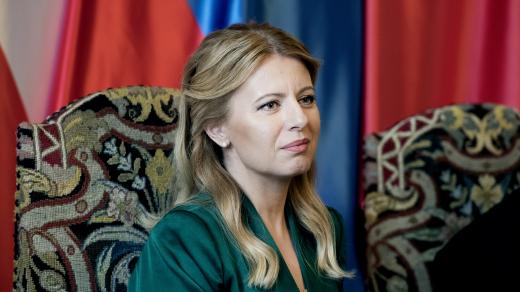 Slovenská prezidentka Zuzana Čaputová
