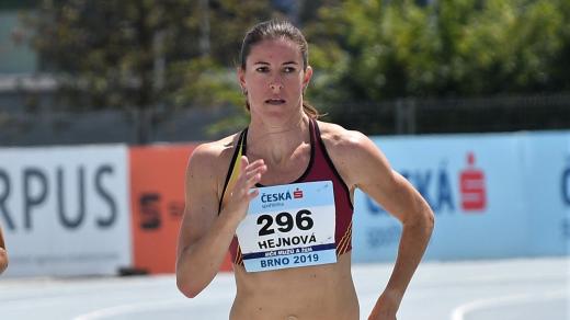 Zuzana Hejnová na MČR v Brně